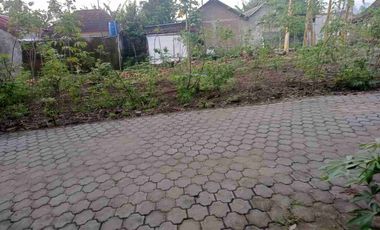 Dijual Tanah Pekarangan Siap Bangun Berjarak 50 Meter Dari Jl. Wonosari di Srimulyo Piyungan Bantul