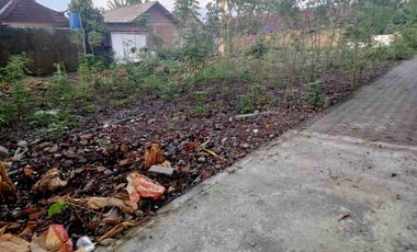 Dijual Tanah Pekarangan Siap Bangun Berjarak 50 Meter Dari Jl. Wonosari di Srimulyo Piyungan Bantul
