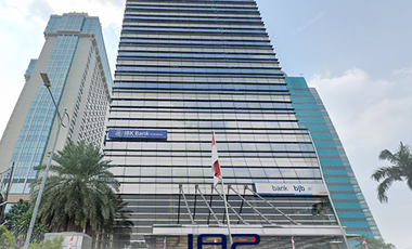 Office Rental Wisma 77, 165 M2 Bare Area Slipi Near TransJakarta Access