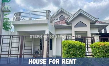4 Bedrooms Fully Furnished 2-Storey House for Rent in Brgy. Telebastagan San Fernando, Pampanga