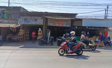 Dijual cepat tanah komersil harga sedikit diatas NJOP di jl raya pengasinan depok