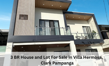 3 BR House and Lot For Sale in Villa Hermosa, Clark Pampanga