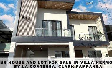 3 BR House and Lot For Sale in Villa Hermosa by La Contessa, Clark Pampanga