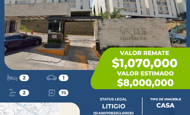 Departamento En Venta En Bosque de Arrayan Bosque Esmeralda Atizapan Estado de México