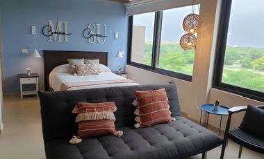 Excelente estudio amueblado en Lorena Ochoa