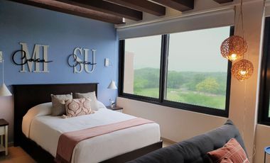 Excelente estudio amueblado en Lorena Ochoa