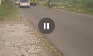 Dijual ex gudang dan tanah Perak, Jombang