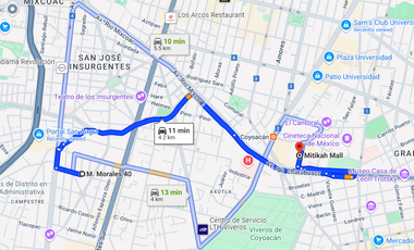 Departamento en Venta Guadalupe Inn Alvaro Obregón CDMX