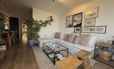 Se vende espacioso Departamento 1D + 1B + Estacionamiento y bodega. Providencia