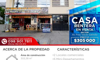 CASA RENTERA EN VENTA- CERCA A C.C LAGUNA MALL