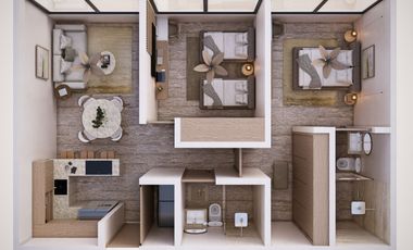 🏡 Dianela Dzityá – Departamentos al norte de Mérida