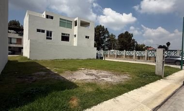 Lote en venta en Nobel Residencial Cholula Puebla Recta