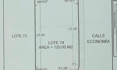 Lote en venta en Nobel Residencial Cholula Puebla Recta