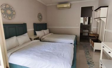 FOR SALE MODERN MINIMALIS VILLA WITH A BEAUTY SWIMMING POOL AT CANGGU