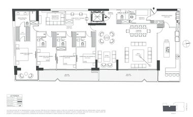 DEPARTAMENTO EN VENTA EN SAN ISIDRO CON AREAS COMUNES DE 4 DORMITORIOS