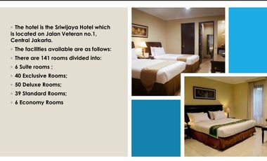 Bangunan Hotel Sriwijaya Jakarta – Ikon Bersejarah di Lokasi Strategis Ibukota