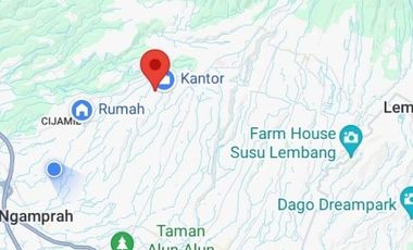 120 M2 Kavling View Indah Bisa di Cicil Setahun, Perbukitan Pakuhaji, Bandung Barat. Propinsi Jawa Barat.