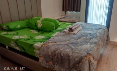 Sewa Harian Apartemen Transpark Cibubur Full Furnish Murah