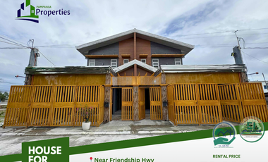 4 Bedrooms 2-Storey Duplex House for Rent in Angeles City Pampanga