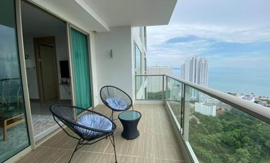 Stunning Sea View Condo 2 Bed, 2 Bath  81.30 SQM. @ Riviera Jomtien
