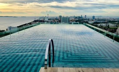 Stunning Sea View Condo 2 Bed, 2 Bath  81.30 SQM. @ Riviera Jomtien