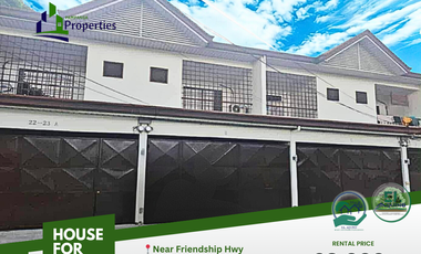 2 Bedrooms 2-Storey Town House for Rent in Angeles City Pampanga
