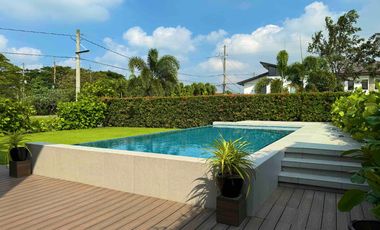 VERDANA HOMES MAMPLASAN Brand New 3-Storey Tropical-inspired House w/ Swimming Pool FOR RENT!