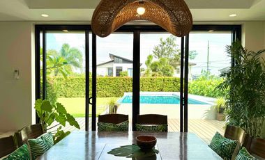VERDANA HOMES MAMPLASAN Brand New 3-Storey Tropical-inspired House w/ Swimming Pool FOR RENT!