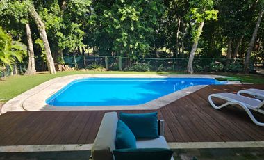 Remodeled 3-Bedroom Home for Rent in Playacar – Golf Views, Pool & Solar Panels