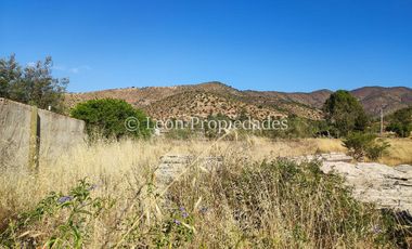 Leon Propiedades vende parcela con casa en sector Lo Águila centro, Curacaví.