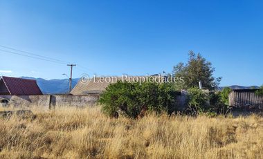 Leon Propiedades vende parcela con casa en sector Lo Águila centro, Curacaví.