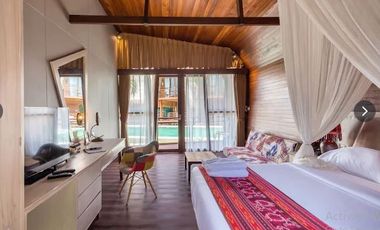 Dijual Resort tepi pantai Gili Air, Pemenangan-Lombok Utara NTB