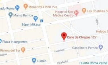 Casa en Remate en Chiapas, Roma Norte Ciudad de México