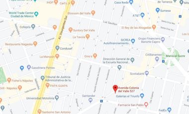 Remate Inmobiliario en AV.COLONIA DEL VALLE