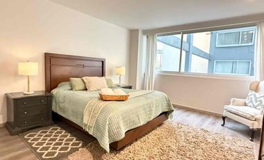 Rento departamento amueblado o sin amueblar 290m