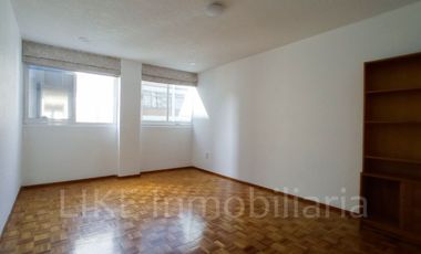 Renta Amplio Departamento con BALCON en POLANCO 2 Recamaras con o sin muebles.