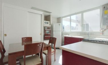 Renta Amplio Departamento con BALCON en POLANCO 2 Recamaras con o sin muebles.