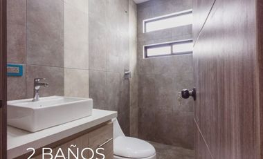 Departamento de 2 habitaciones