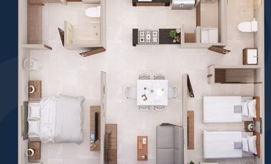 PUNTA AJIJIC DEPARTAMENTO EN PREVENTA  2  REC 76.097M2