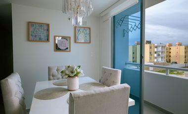 Vendo Apartamento Amoblado, En El Mar Caribe Coveñas tercer piso