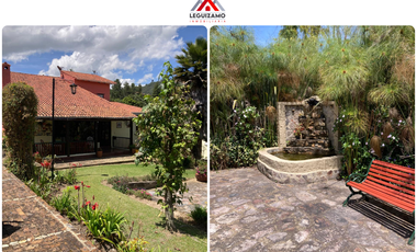 CASONA 733 M2 EN  LOTE DE 6400 M2 CASONA DE SANTIAGO VEREDA CAÑOS PAIPA BOYACÁ