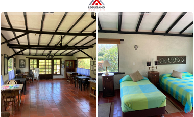 CASONA 733 M2 EN  LOTE DE 6400 M2 CASONA DE SANTIAGO VEREDA CAÑOS PAIPA BOYACÁ