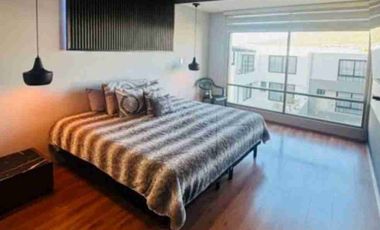 Departamento amueblado de 2 recamaras y estudio,  en RENTA en Altea Residencial. Pachuca Hgo.