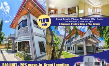 💥FOR SALE!! 6-Bedroom House & Lot – Doña Rosario Village, Mandaue City!