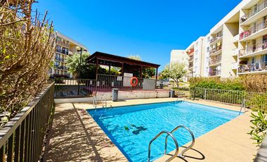 Departamento en arriendo Amoblado, Condominio Parque Curauma, Placilla.