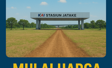 Dijual Murah Tanah Kavling Dekat Stasiun Jatake Free SHM