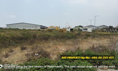 Disewakan Tanah Open Yard di Marunda 4.9 Ha Kawasan Pergudangan Dekat Pintu Tol Tarumajaya Marunda