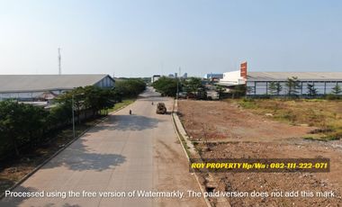 Disewakan Tanah Open Yard di Marunda 4.9 Ha Kawasan Pergudangan Dekat Pintu Tol Tarumajaya Marunda