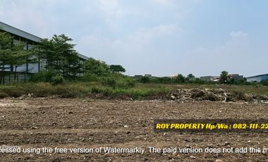 Disewakan Tanah Open Yard di Marunda 4.9 Ha Kawasan Pergudangan Dekat Pintu Tol Tarumajaya Marunda