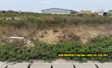 Disewakan Tanah Open Yard di Marunda 4.9 Ha Kawasan Pergudangan Dekat Pintu Tol Tarumajaya Marunda